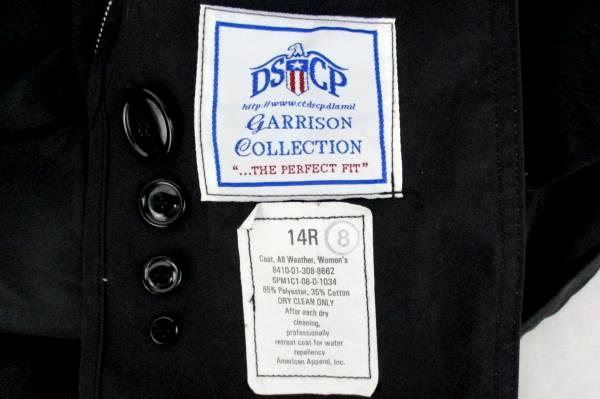 All Weather Women DSCP Garrison Collection Perfect Fit Overcoat Coat Jacket 14R