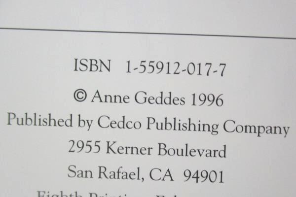 1996 Ann Geddes Bumblbee, Lady Bug and Book Down In The Garden