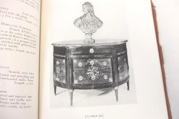 Private Collection Furniture Art Auction Catalog New York 1935