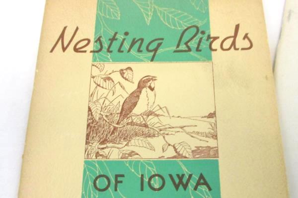 Lot of 5 Vintage Educational Nature Books Birds, Wildflowers, Rocks & Minerals
