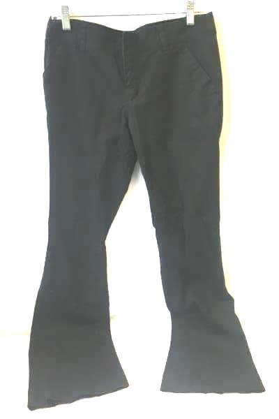Pants by Mossimo Black Flare 98% Cotton Woman's Size 9 Fit 6