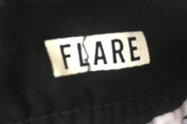 Pants by Mossimo Black Flare 98% Cotton Woman's Size 9 Fit 6