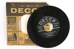 Vintage Decca 45 RPM Record Sweet Innocence Why Ask for the Moon Red Foley