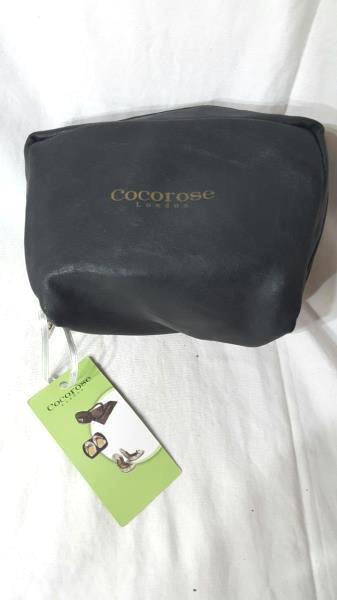 Cocorose London Black Slip On Fold Ballet Pumps Sz Petite M & Decorated Tote Bag