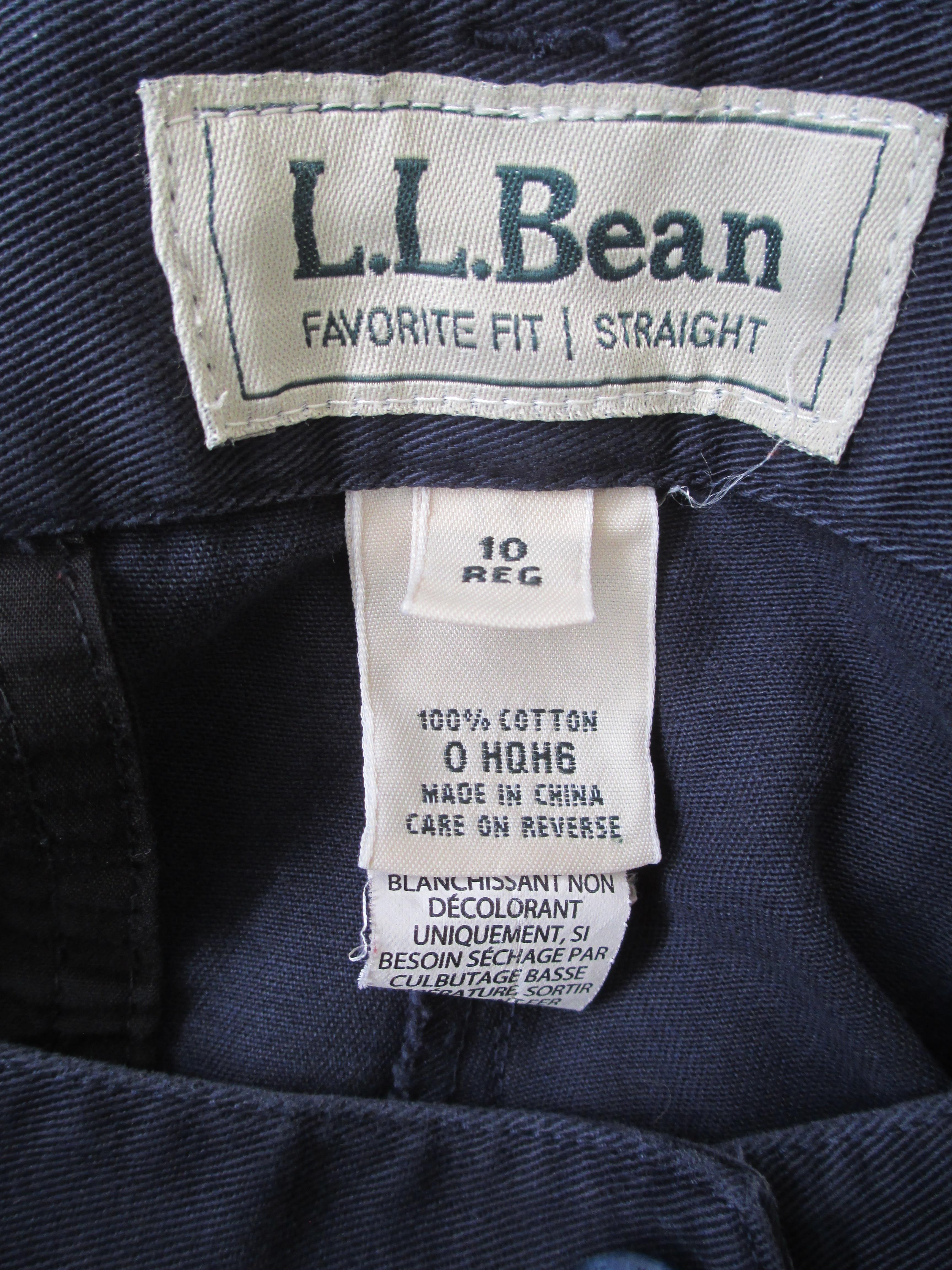 Dress Pants by L.L. Bean- Navy Blue, Women's Size 10 (REG)
