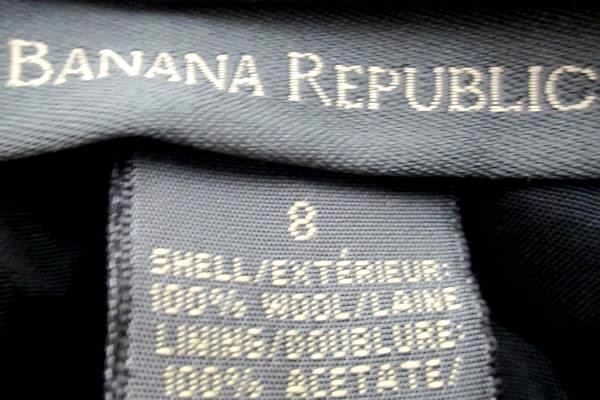Banana Republic Women's Skirt Black In Color Size 8