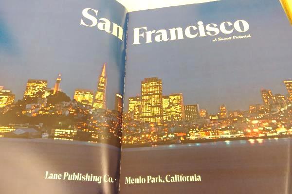 Lot of 3 Sunset Pictorial Books San Francisco, Beautiful NW, Cali Wine Country