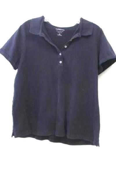 Men's Dark Blue Short Sleeve Polo Shirt By Croft & Borrow Size XL