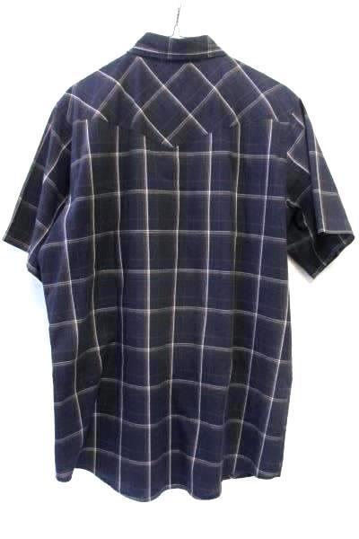 Men's Dark Blue Casual Button Up Shirt By Canyon Guide Size Large.