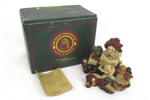 1994 Boyds Collection Santa & Friends #3000 Flight Plan Series 1 Edition 8E