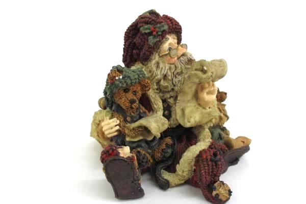 1994 Boyds Collection Santa & Friends #3000 Flight Plan Series 1 Edition 8E