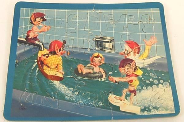 Vintage Mid Century 3 Perfect Children's Puzzles No. 311-29 Alphabet Good Cond.