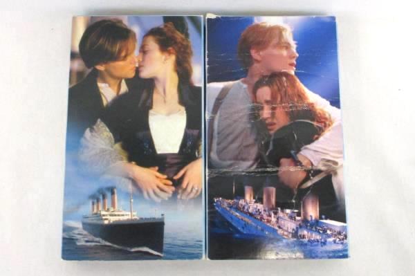 Lot of 4 Family VHS Movies Forrest Gump Mrs. Doubtfire Titanic Parts 1&2