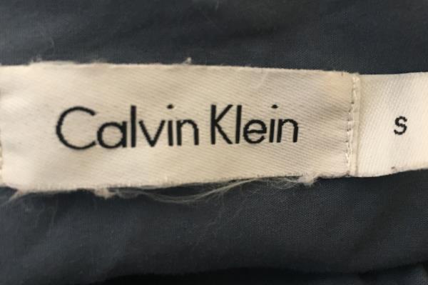 Calvin Klein Men's Steel Blue Full Button Up Long Sleeve Shirt Size S