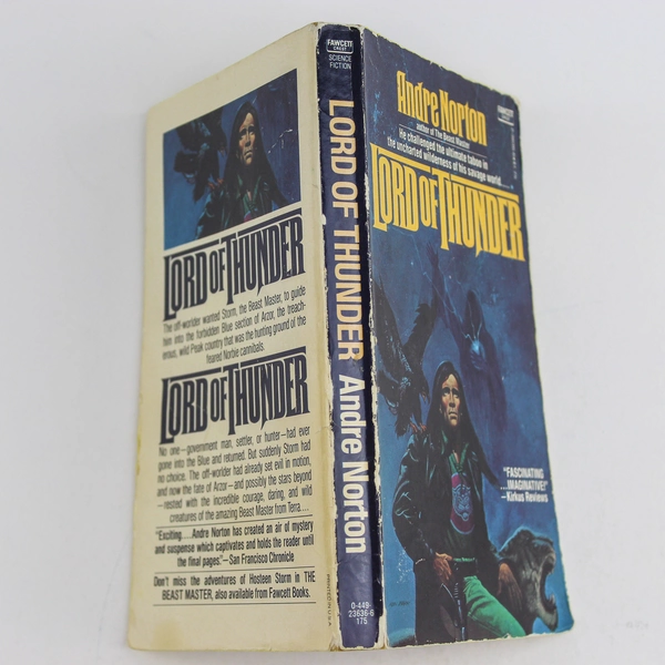 Lord Of Thunder by Andre Norton 1962 Fawcett Crest Paperback Novel