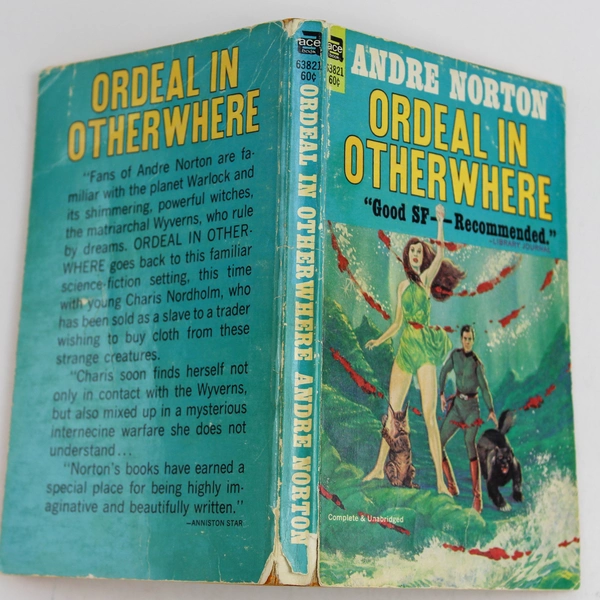 Ordeal In Otherwhere by Andre Norton 1964 Ace Books Paperback Good Condition