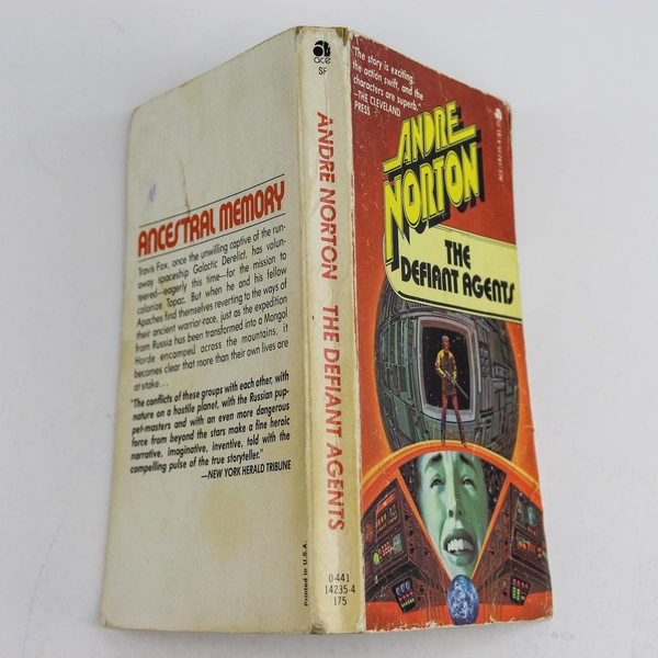 The Defiant Agents by Andre Norton 1962 Ace Books Paperback Good Condition