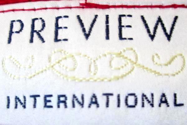 Preview International Women's Red T-Shirt Cotton Short Sleeves Size Large