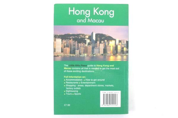 Hong Kong and Macau Little Hills Press Travel Guides Paperback Third Edition