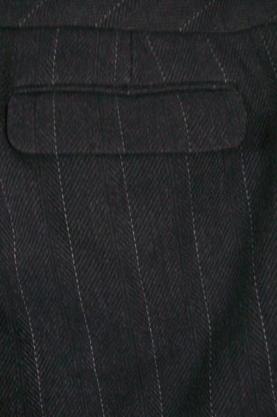 Semantiks Women's Black Lightly Striped Slacks Size 8