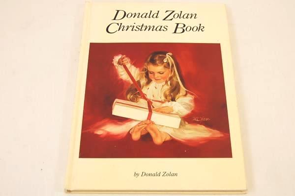 1991 Donald Zolan Children's Christmas Book First Edition Hardcover