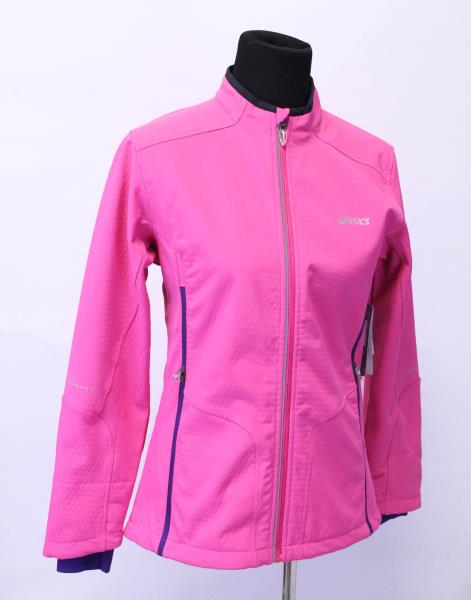 Asics Berry Color Ultra Runner Jacket Womens Medium New Original Tags