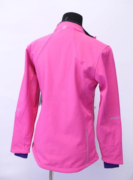 Asics Berry Color Ultra Runner Jacket Womens Medium New Original Tags