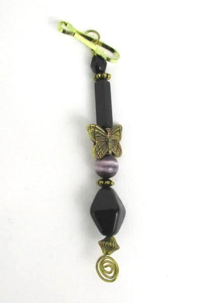 3 Love Those Beaded Butterfly Arrowhead Seashell Zipper Pull Stocking Stuffer