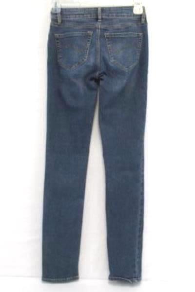 Bullhead Denim Jeans Skinny Stretch Juniors Whiskering Medium Wash Women's 1 Reg