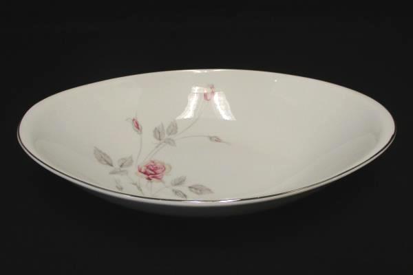 Royal Song "Remembrance" #5442 Oval Serving Dish Platinum Gilt 11.5" x 7.75"