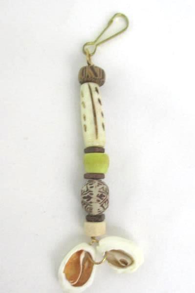 2 Love Those Beads Beaded Butterfly Seashell Zipper Pull Stocking Stuffer