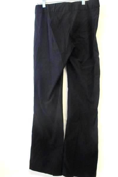 Women's Dress Pants Black by Tempted Stretch Clasp Closure No Pockets Size 7