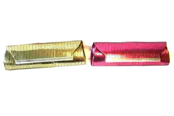Lot Of Two Clutch Purses Unbranded Shiny Bright Gold And Pink Handbags Women's