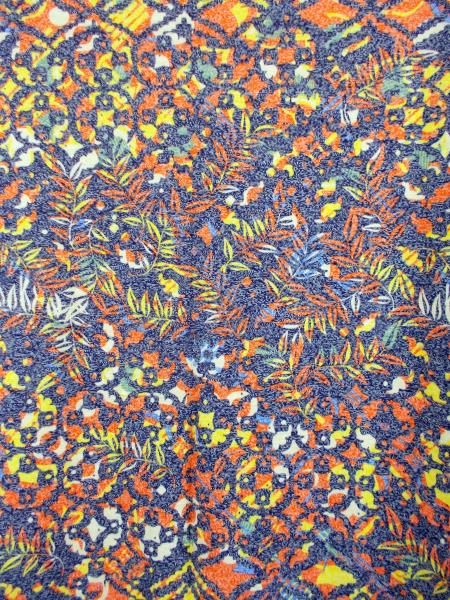 LULAROE "Perfect T" Flared Tunic Dress Blue Tribal Floral Static Print ~ Sz XXS