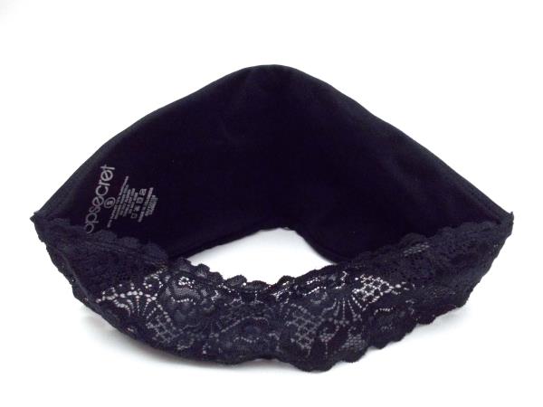 TopSecret Black "Sexy Back" Lacey Bandeau Top Women's Size S - 32B 32C 34A 34B