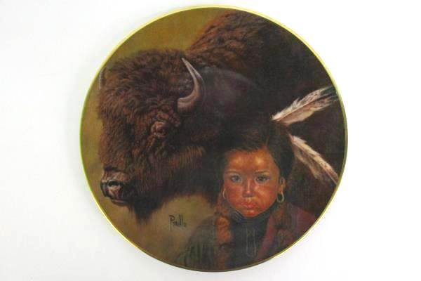 Kern Collectibles 1980 "Buffalo Boy" Limited Edition Plate 3337