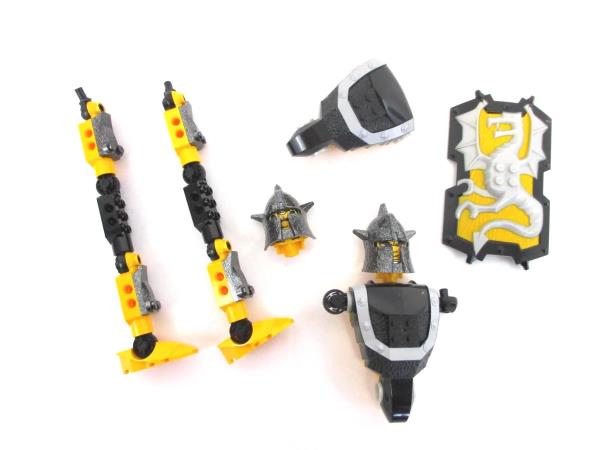 LEGO Knights Kingdom II (8705) Dracus Incomplete Figure With Canister