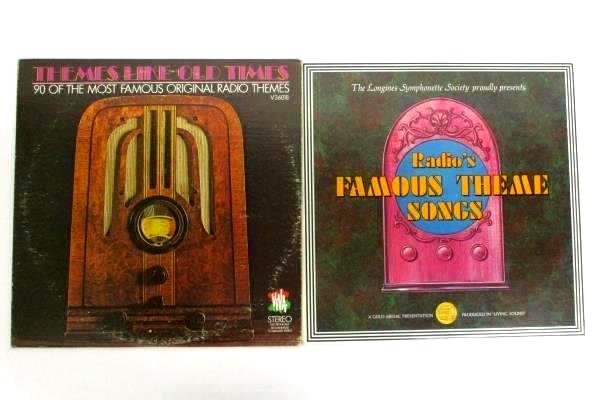 Lot Of 2 Famous Theme Song Vinyl Records Gold Medal Presentation Dot Records
