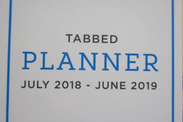 Blue Sky Dabney Lee 2018 2019 Academic Calendar Planner Weekly Monthly Millie