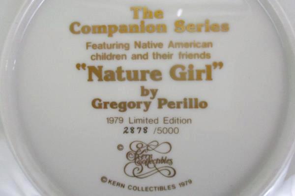 Lot 2 Kern Collectibles Plates The Companion Series "Nature Girl" & "Shepherds"