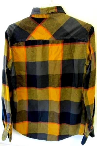 Men's Plaid Multicolored Button Down Shirt By Mossimo Supply Co. Size S