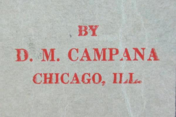 THE TEACHER OF CHINA PAINTING by D.M. Campana (PB,5th Reprint)
