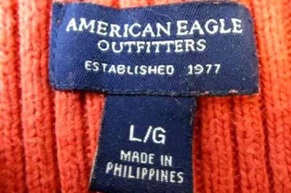 American Eagle Outfitters Women's Orange Long Sleeve Turtleneck Size L