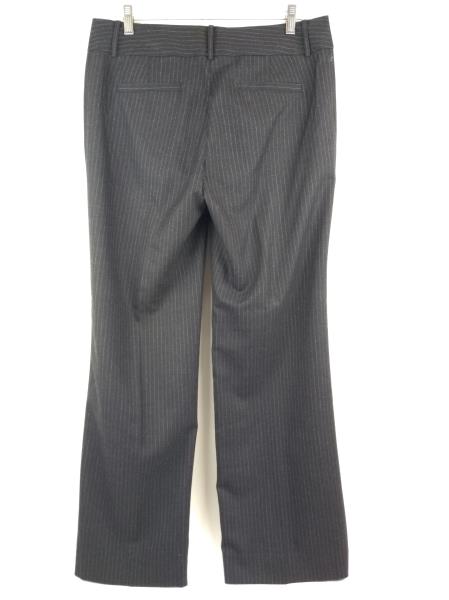 J.CREW Gray Striped Wool Blend CITY FIT Career Wide Dress Pants Size 10 NWT