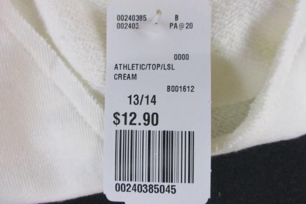 Forever 21 Junior's Women's White Sweater Size 13/14 *With Tag*