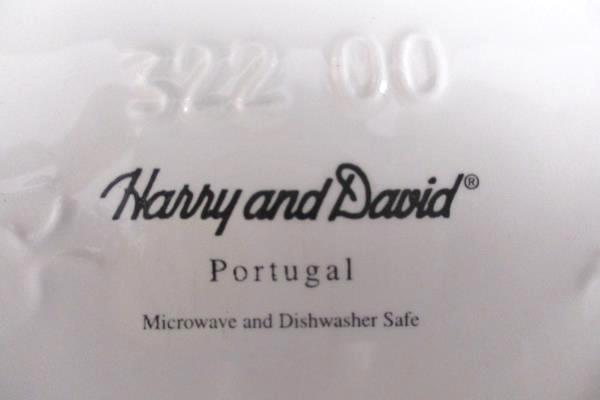 Harry & David Portugal Santos Fruits Pottery Cookie Jar NO Lid 6" Handpainted