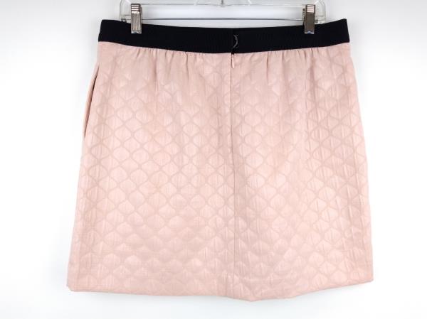 Ann Taylor LOFT Pink Metallic Jacquard Holiday Party Mini Skirt Sz 12P ~ NWT