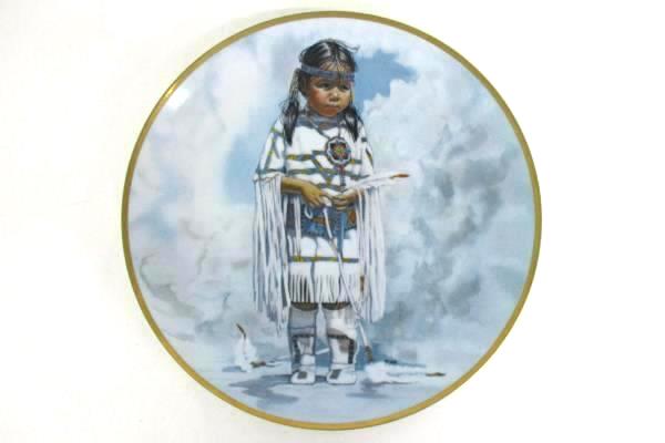 "Crow Baby" Plate Art By Penni Anne Cross from Crown Parian