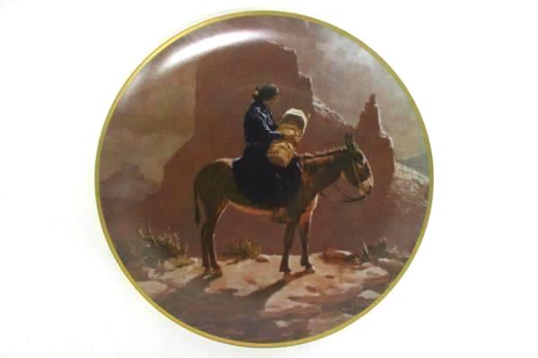 Navajo Madonna Decorative Collectors Porcelain Plate Art from Crown Parian #1839
