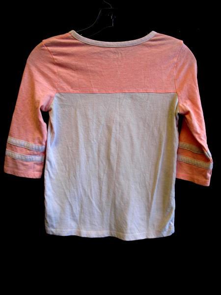 Graphic T-Shirt By Cat&Jack Pink Grey 60% Cotton Girl's Size L (10-12)